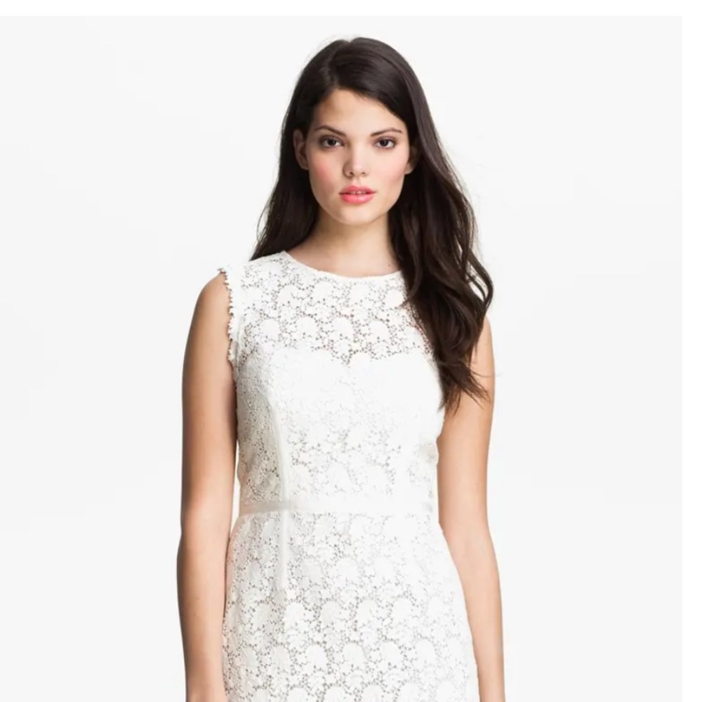 Jill Jill Stuart Illusion Yoke Sheath dress size 4 - Picture 3 of 6